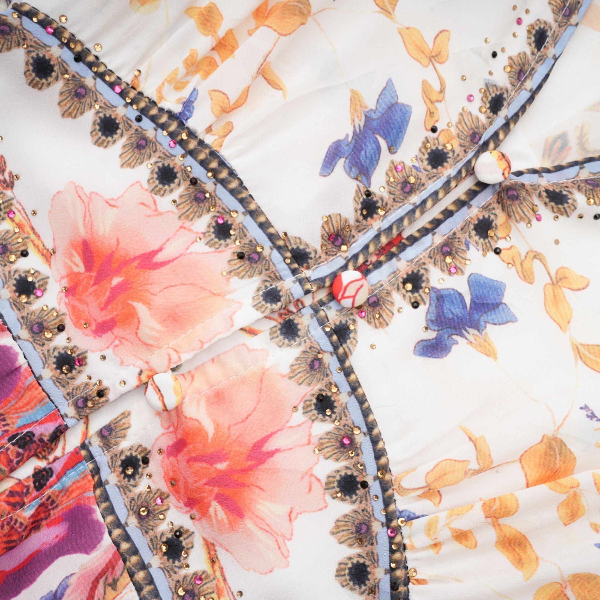 Airina Floral V-Neck Maxi Dress