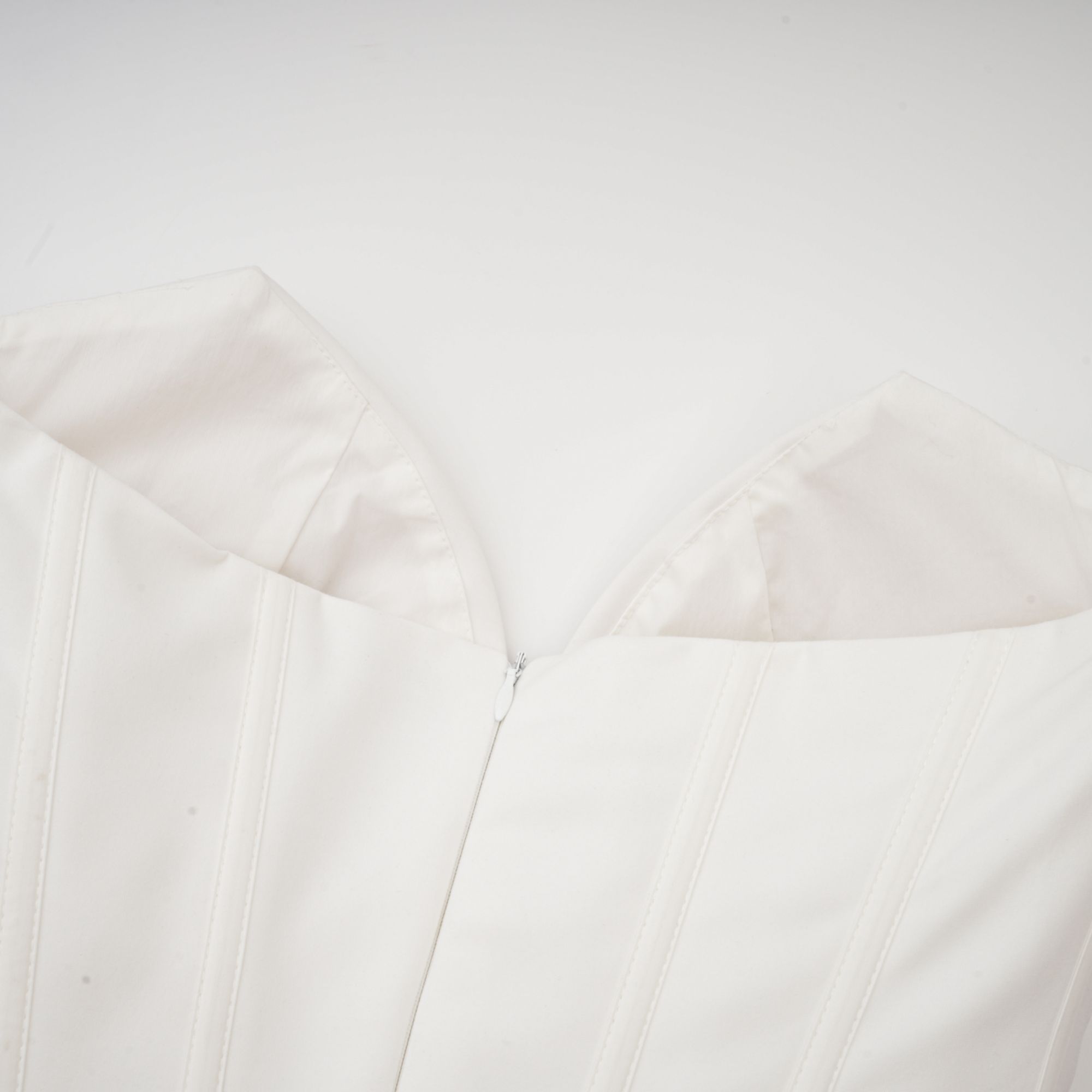 Katherine schulterfreies Korsett-Midikleid