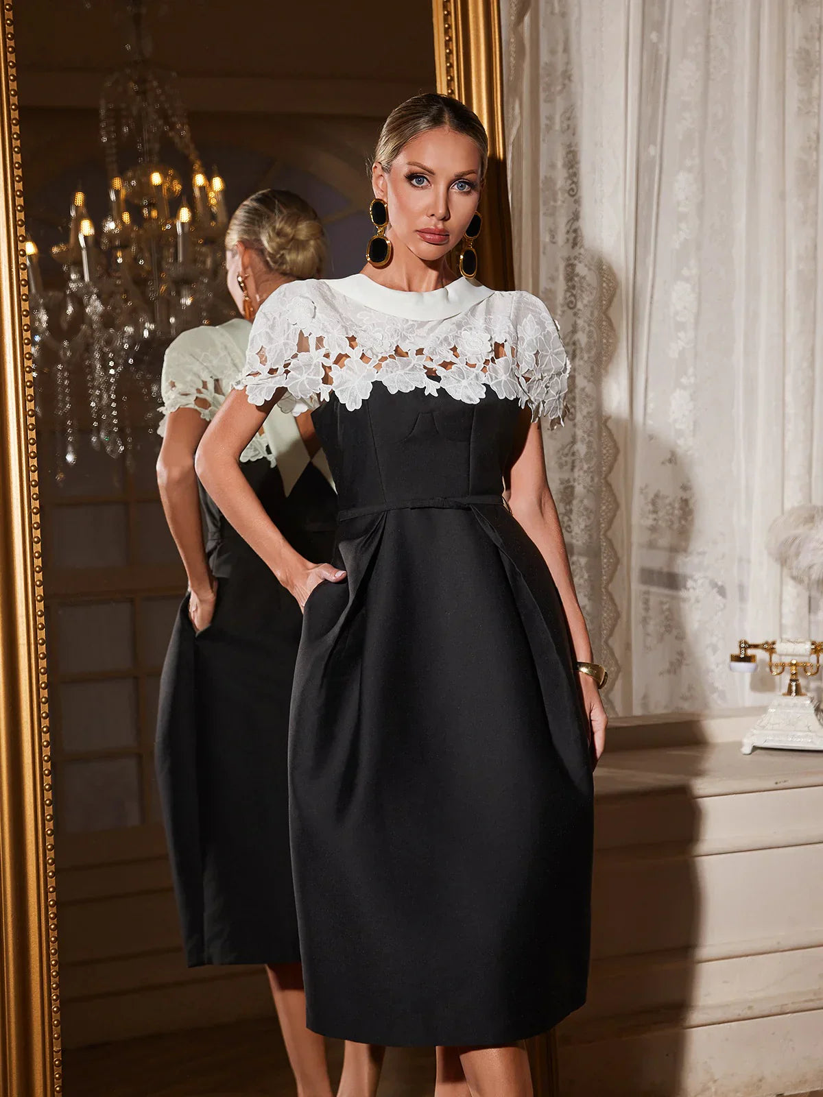 Chantelle Bloom Midi Dress 