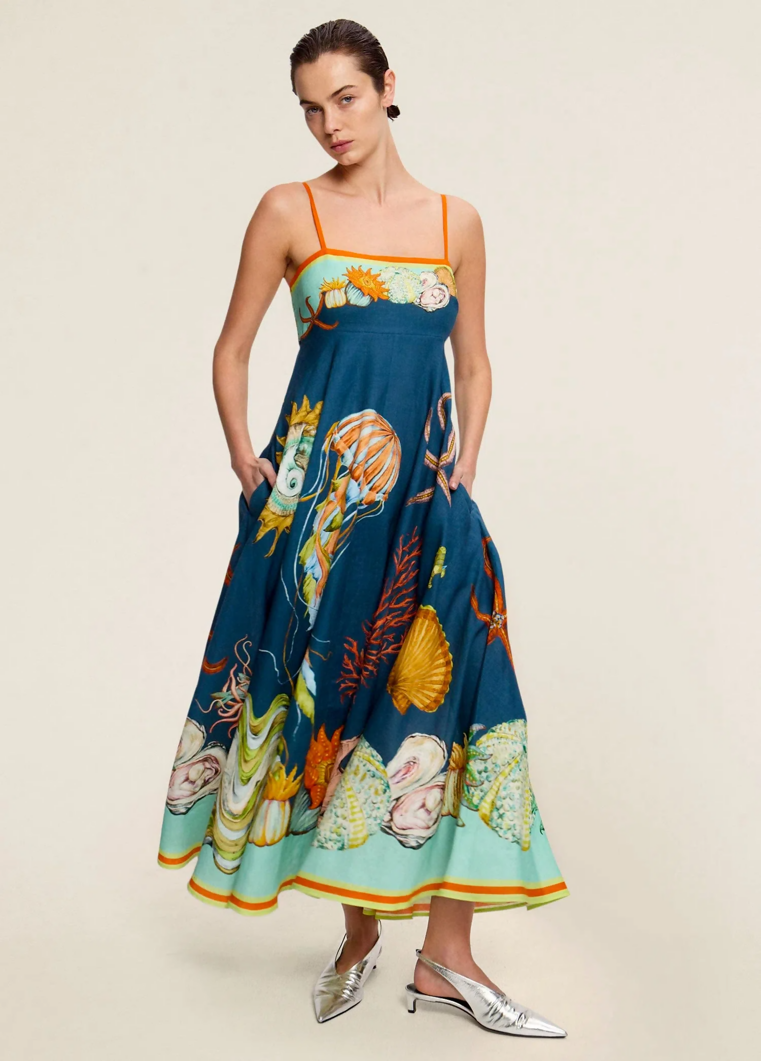 Alemais Dorian Midi Dress