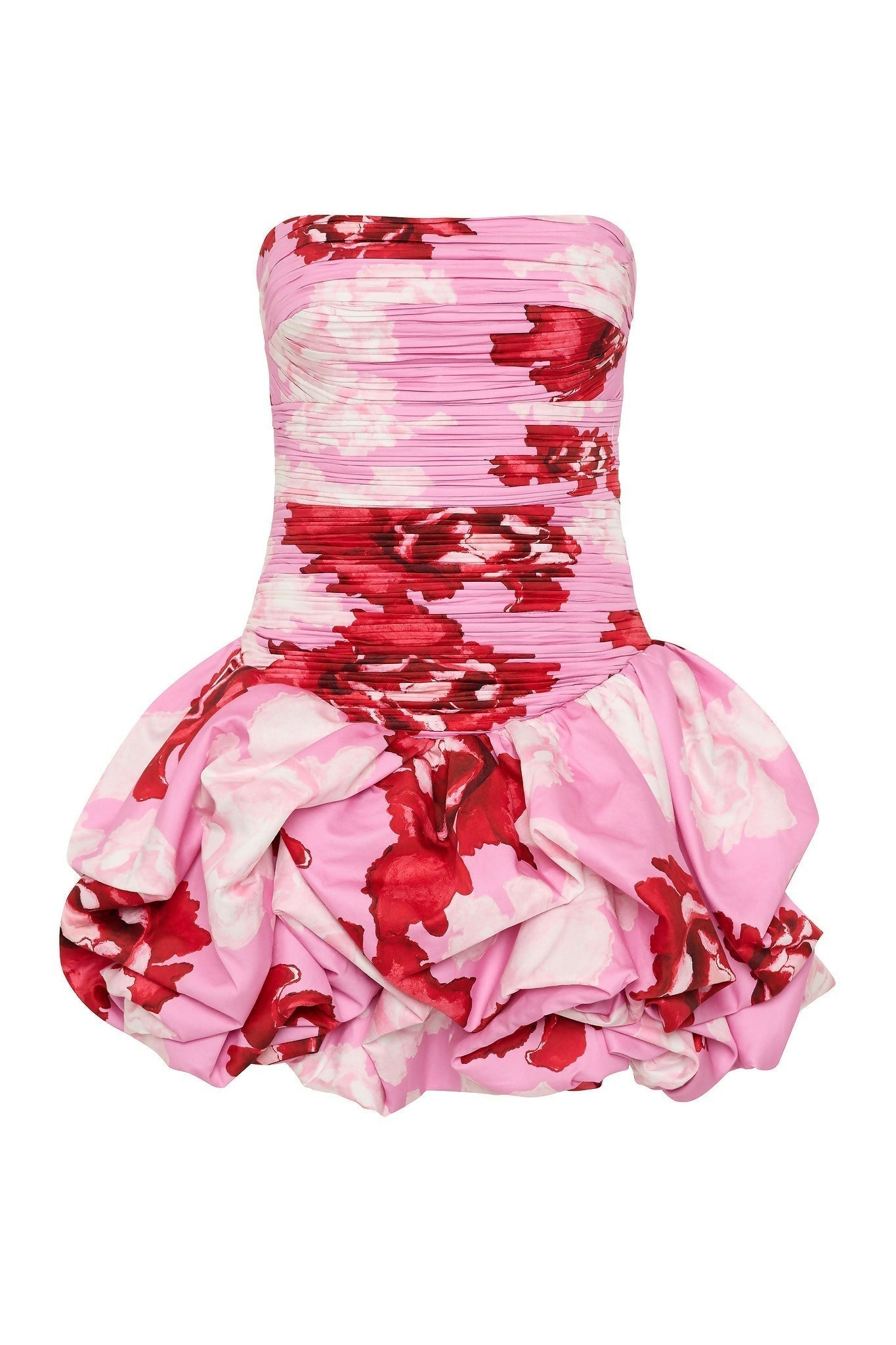 Aje Violette Ballonrock-Minikleid - Blumenmuster