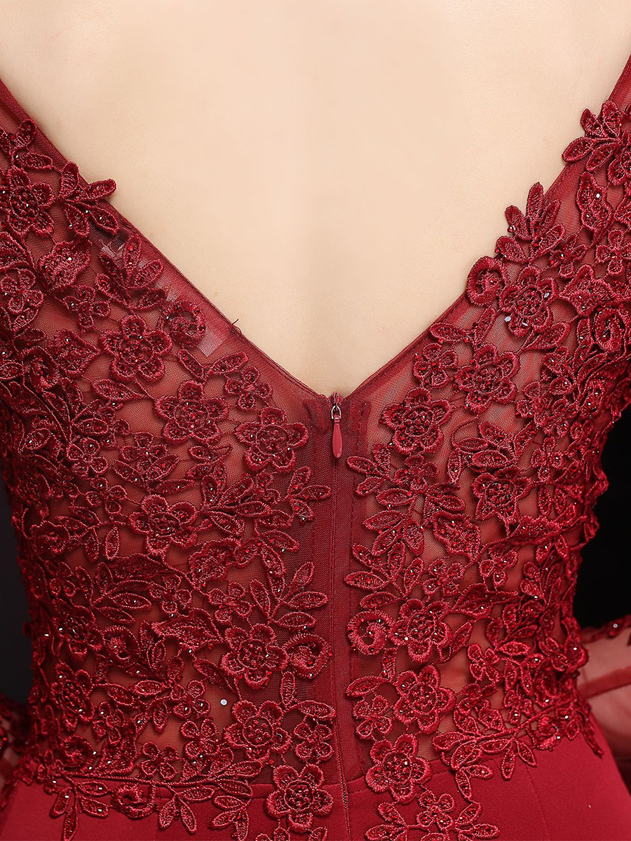 Ottoline Applikations-Maxikleid