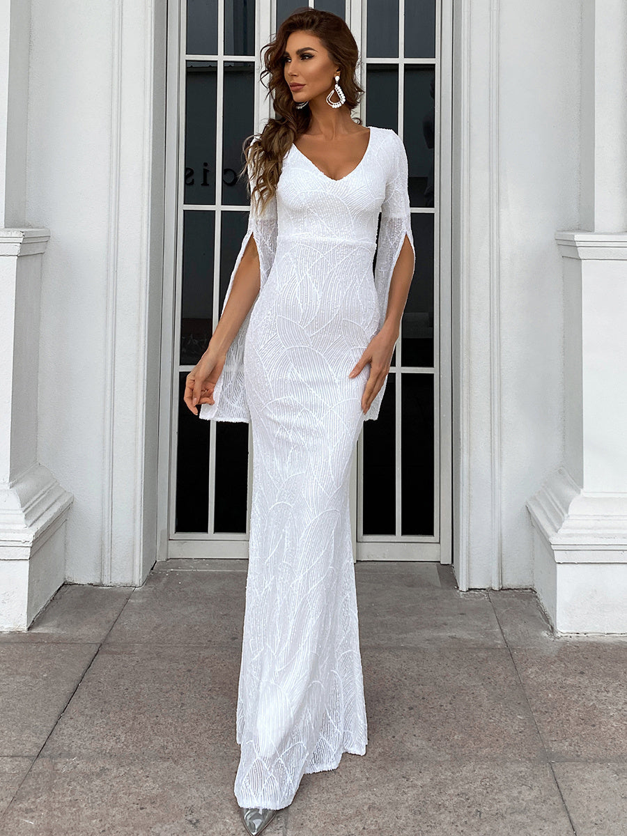 Dahlia Split Sleeve Maxi Dress