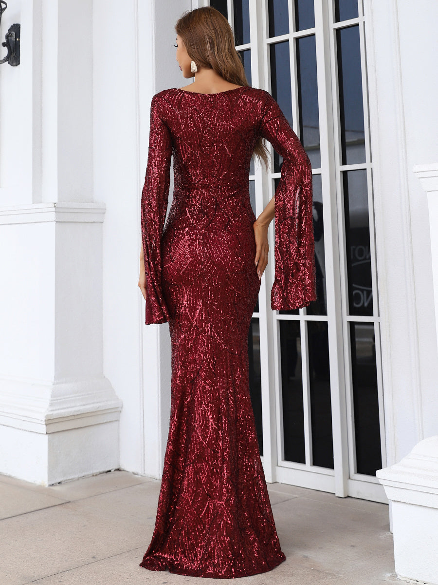 Dahlia Split Sleeve Maxi Dress