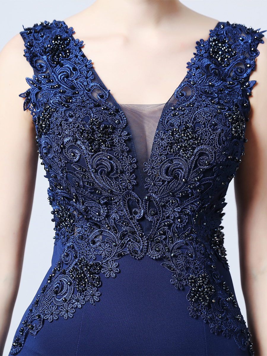 Tahlia Applique Mermaid Maxi Dress