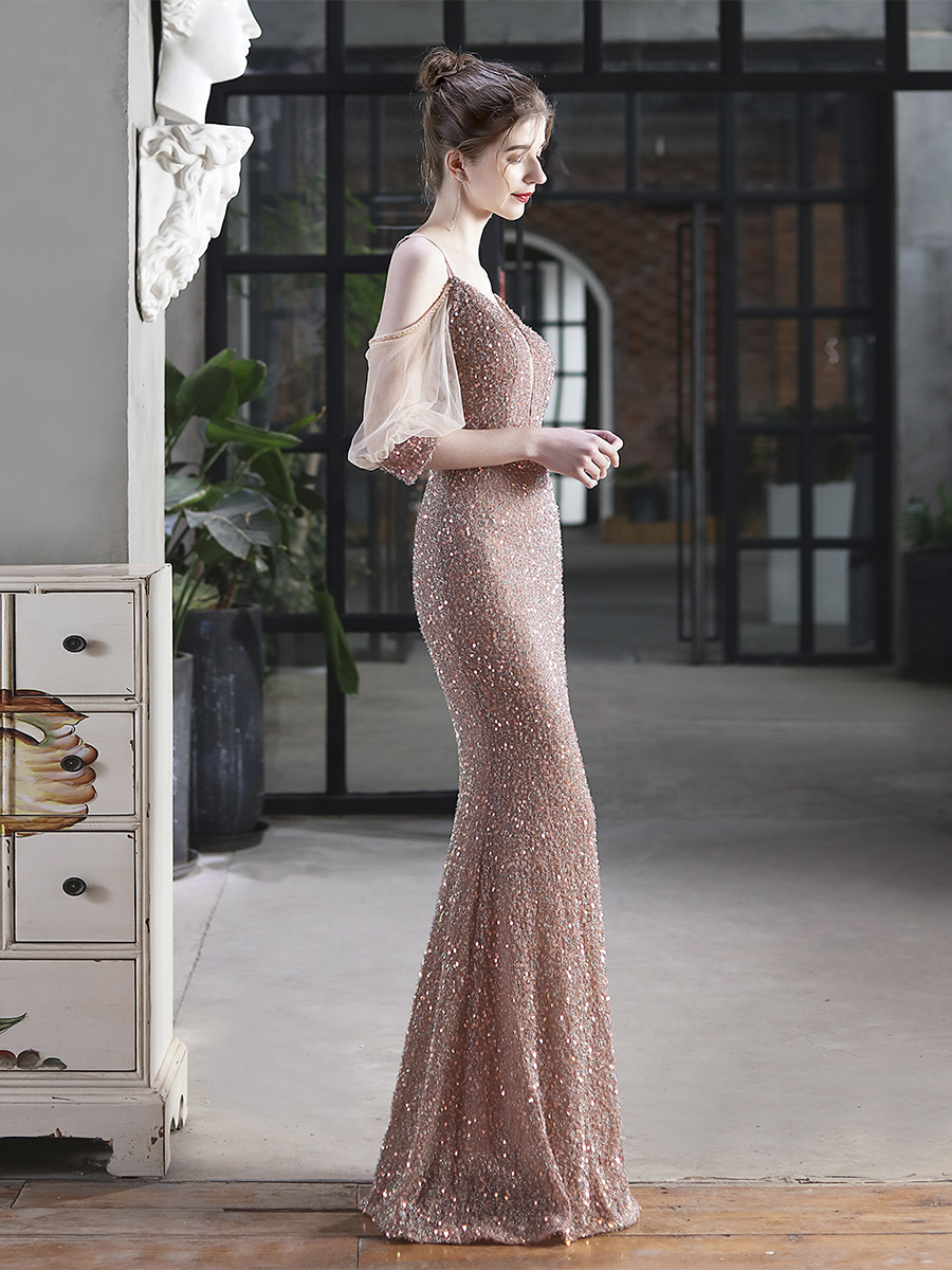 Eulalia Puff Sleeve Maxi Dress