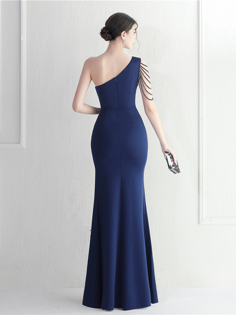 Saoirse One-Shoulder-Maxikleid