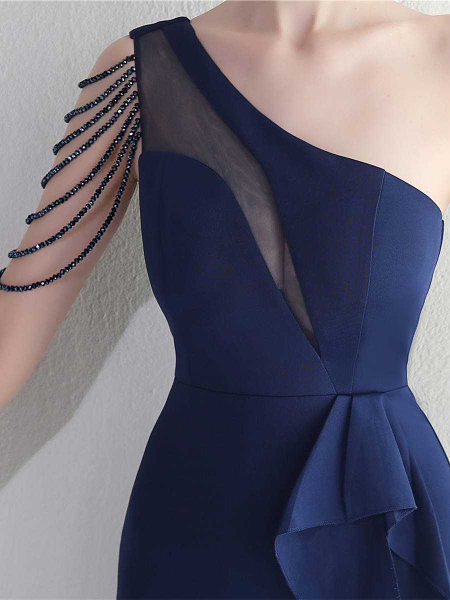 Saoirse One-Shoulder-Maxikleid
