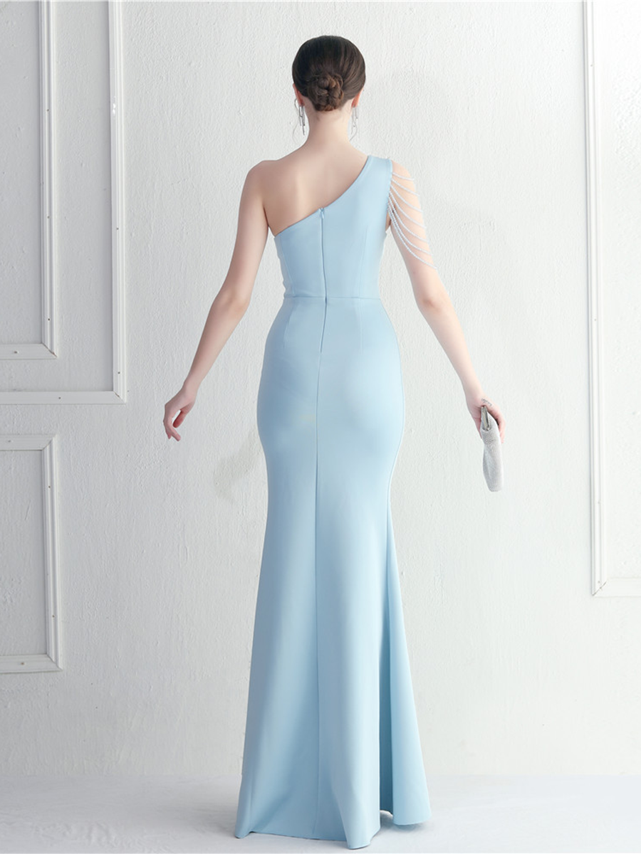 Saoirse One-Shoulder-Maxikleid