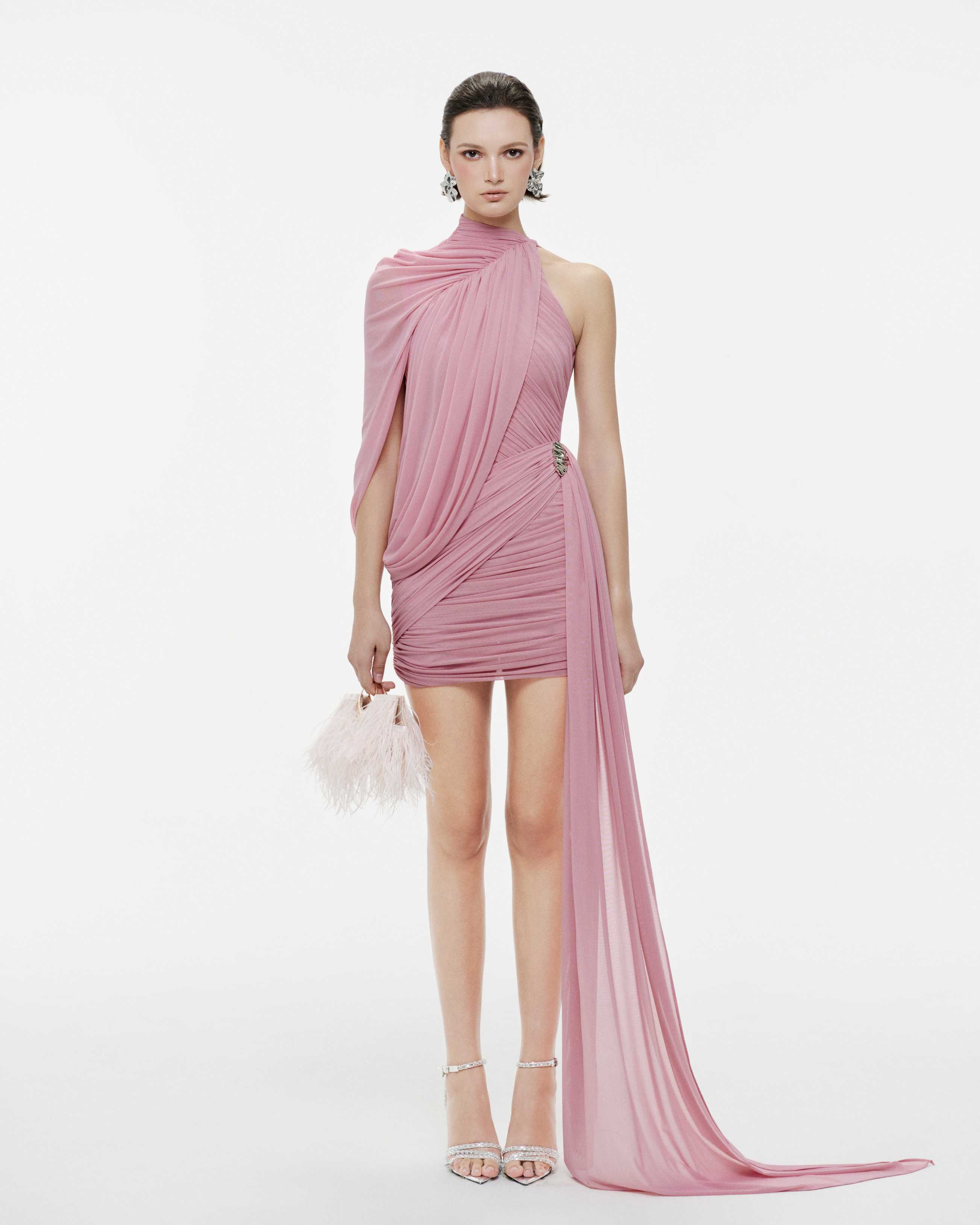 Calliope Mini Elbise- Pembe