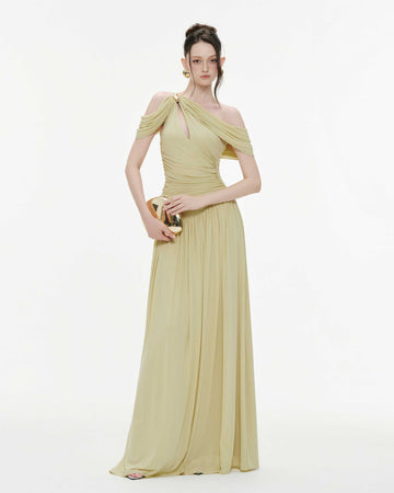 Ariadne Maxi Elbise-Yeşil