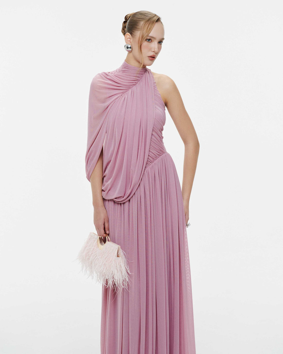 Thisbe Maxi Elbise- Gül Kurusu