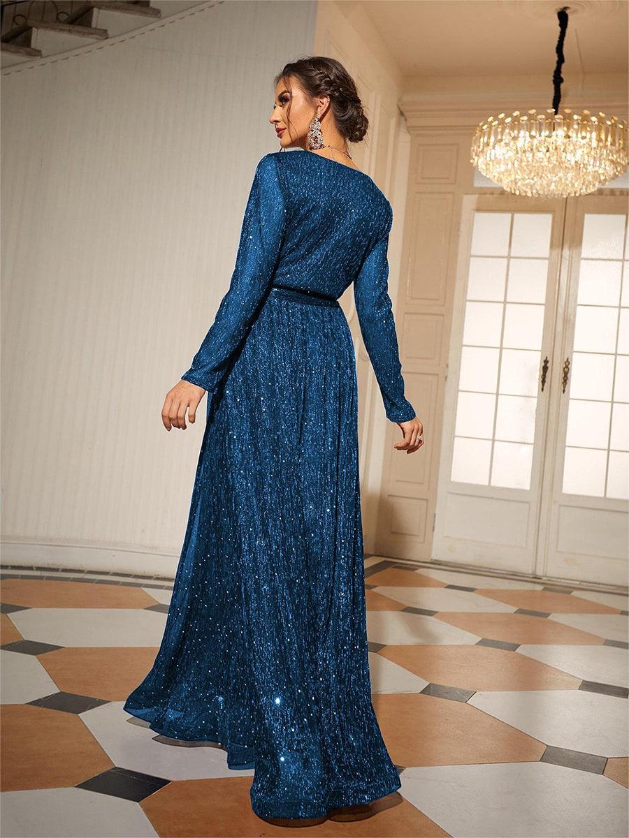 Seraphina Langarm-Maxikleid