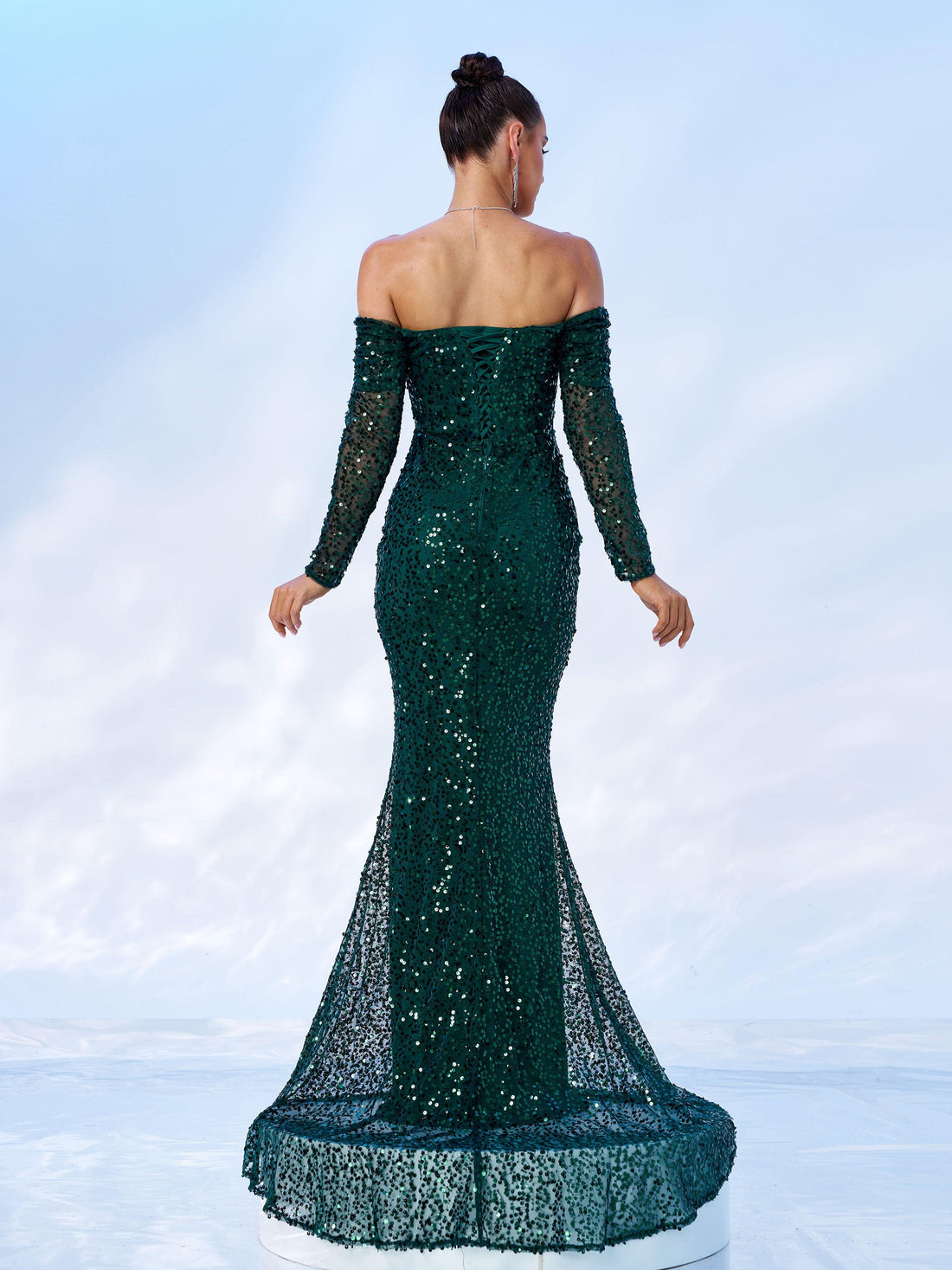 Delphine Meerjungfrauen-Maxikleid