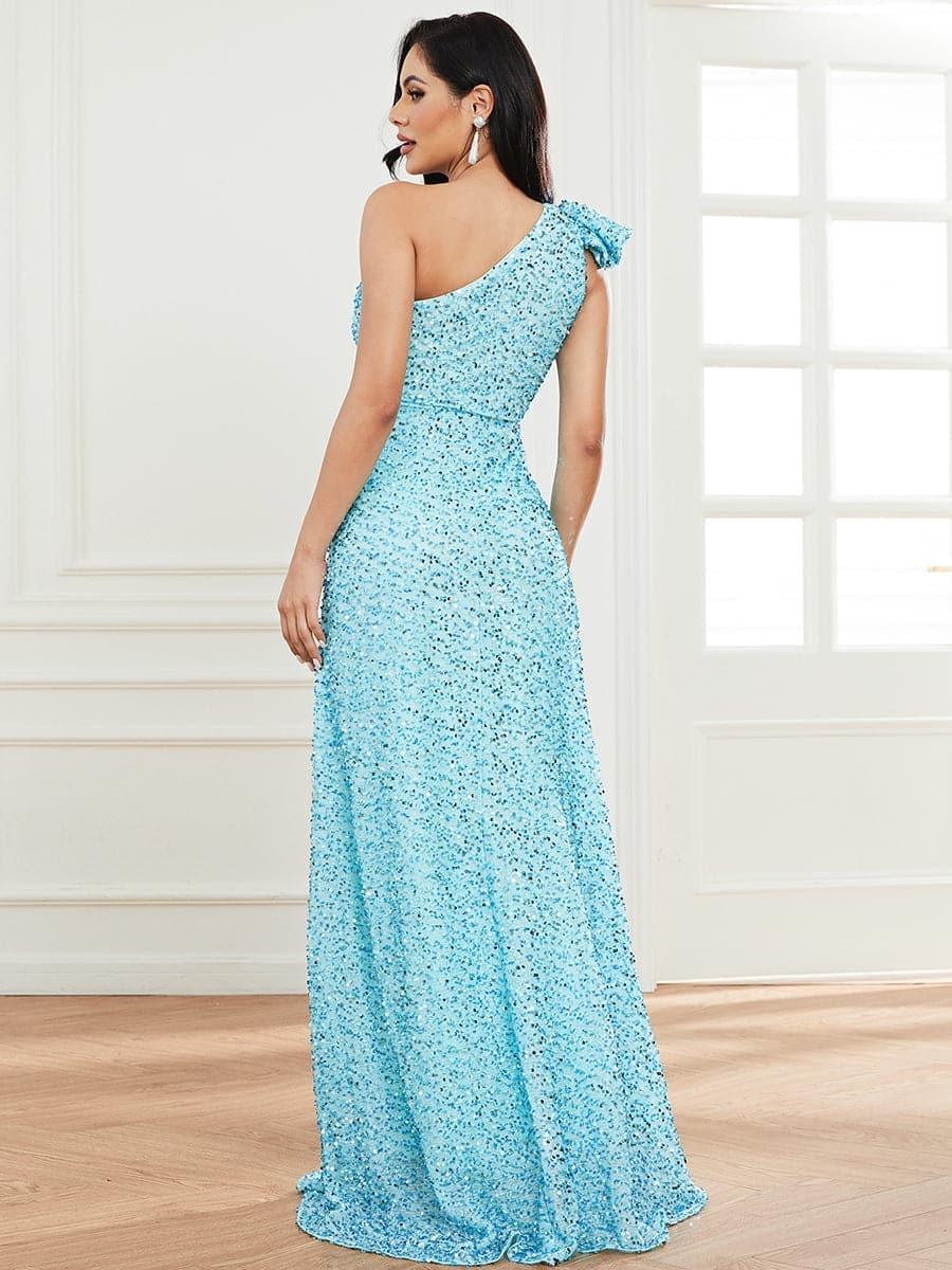 Fayre One-Shoulder-Maxikleid