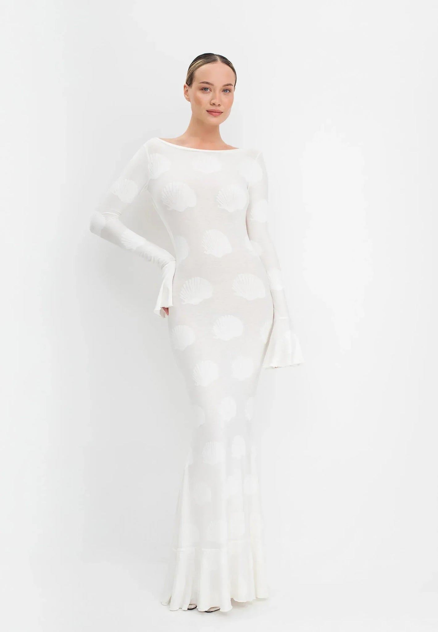 Juanita Şık Beyaz Elbise