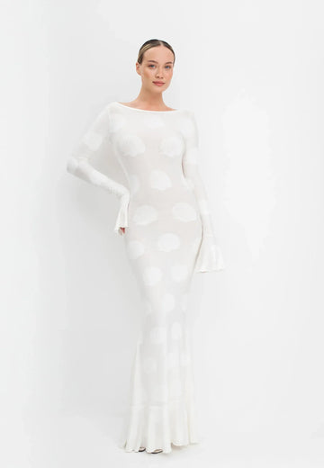 Juanita Şık Beyaz Elbise