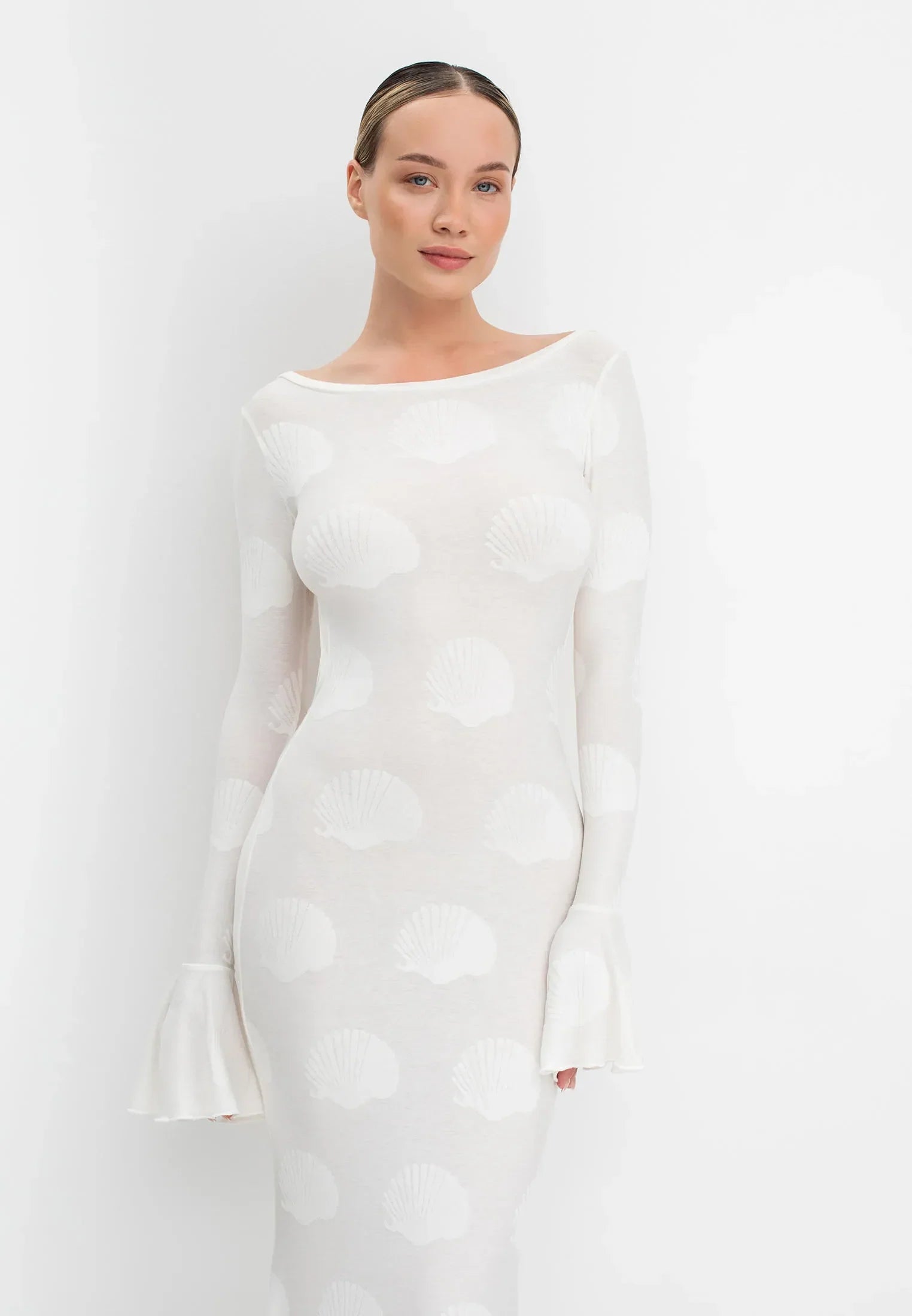 Juanita Şık Beyaz Elbise