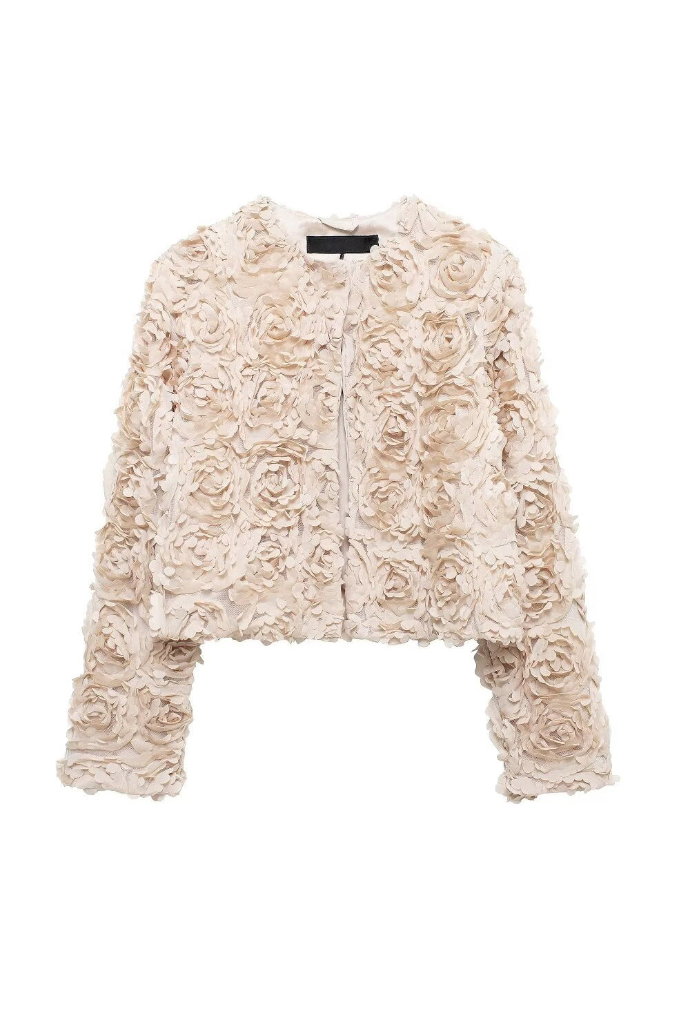 Alice Short Jacket with Floral Applique