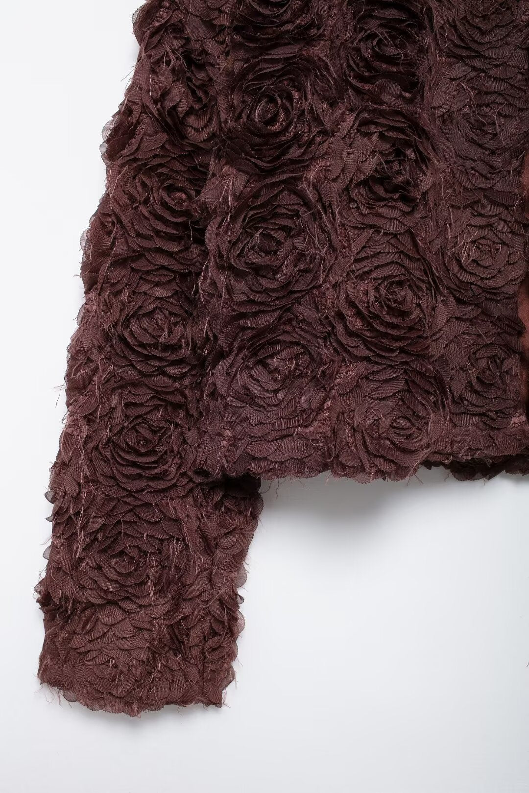 Short Jacket with Floral Applique