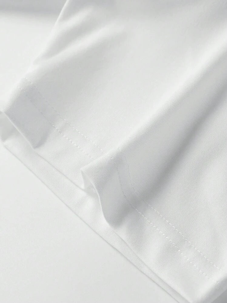 Kiraz Baskılı Oversize Bluz