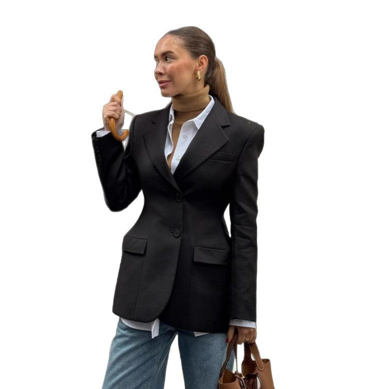 Alisora Bordo Kısa Blazer Ceket - Şık ve Modern Duruşunuz İçin