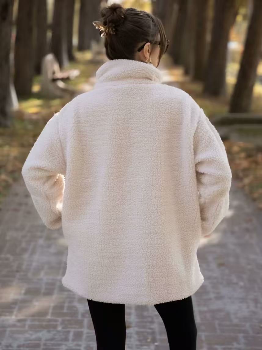 Dik Yakalı Mont
