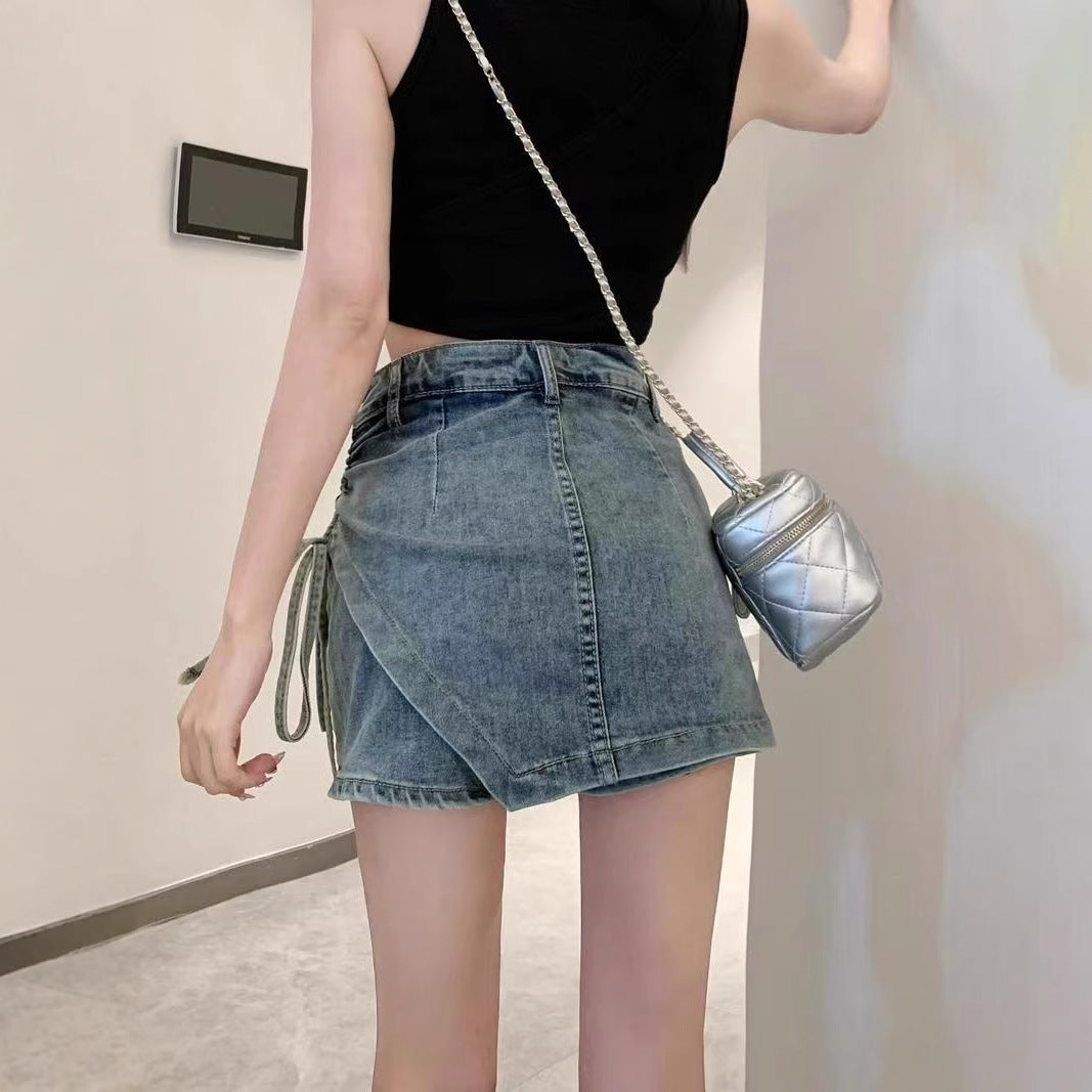 A Kesim Mini Kot Etek