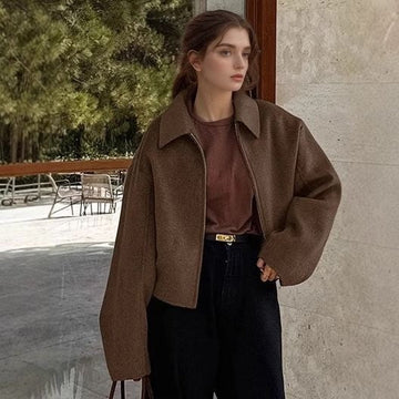 Rahat Kesim Kısa Mont