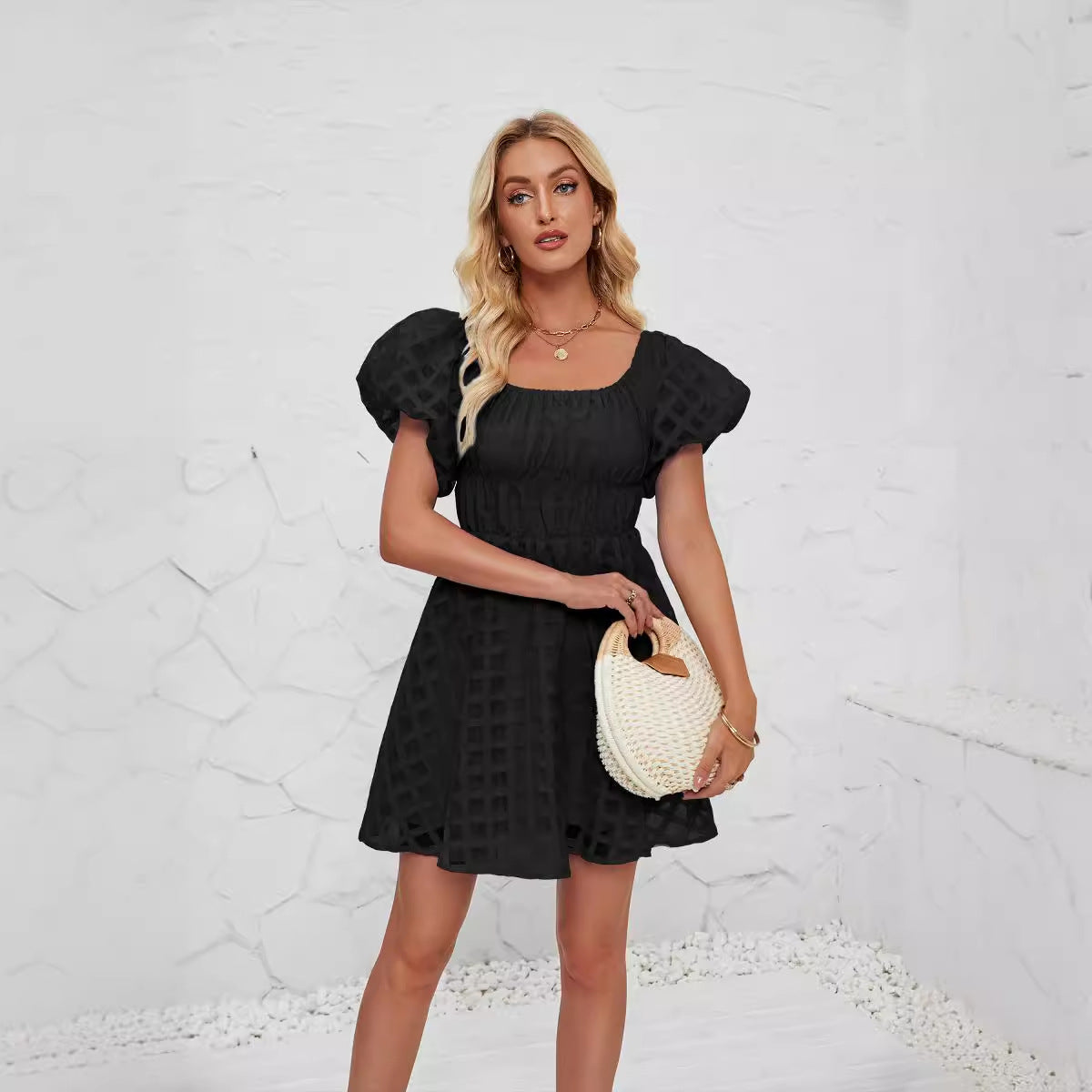 Malery Mini Dress - Hot Pink