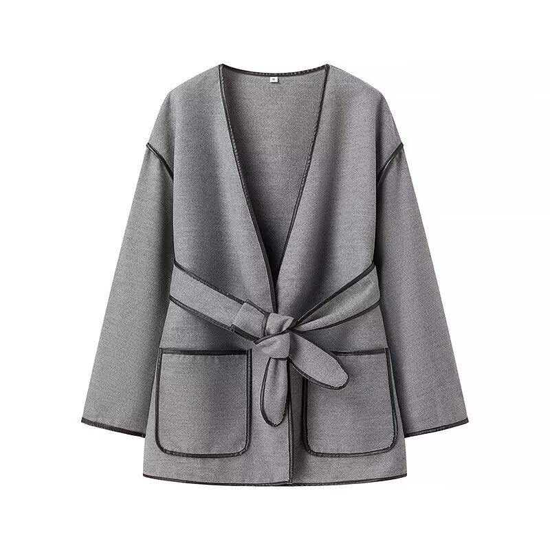 Zosia Modern Wrap Belted Kaban