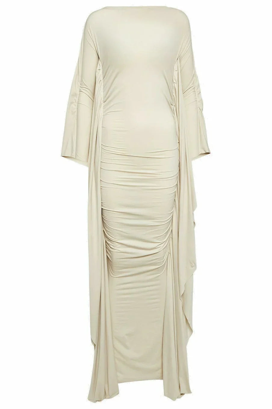 Lilgiuy Dar Kollu Maksi Elbise