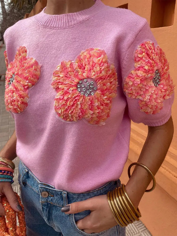 Quinby Knitted Blouse