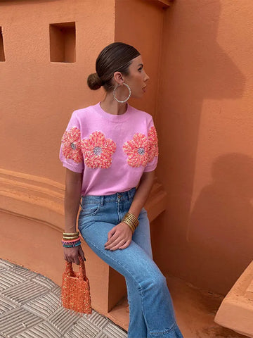 Quinby Knitted Blouse