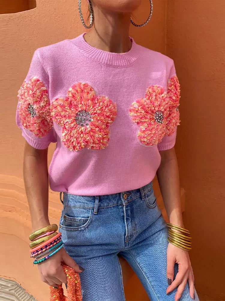 Quinby Knitted Blouse