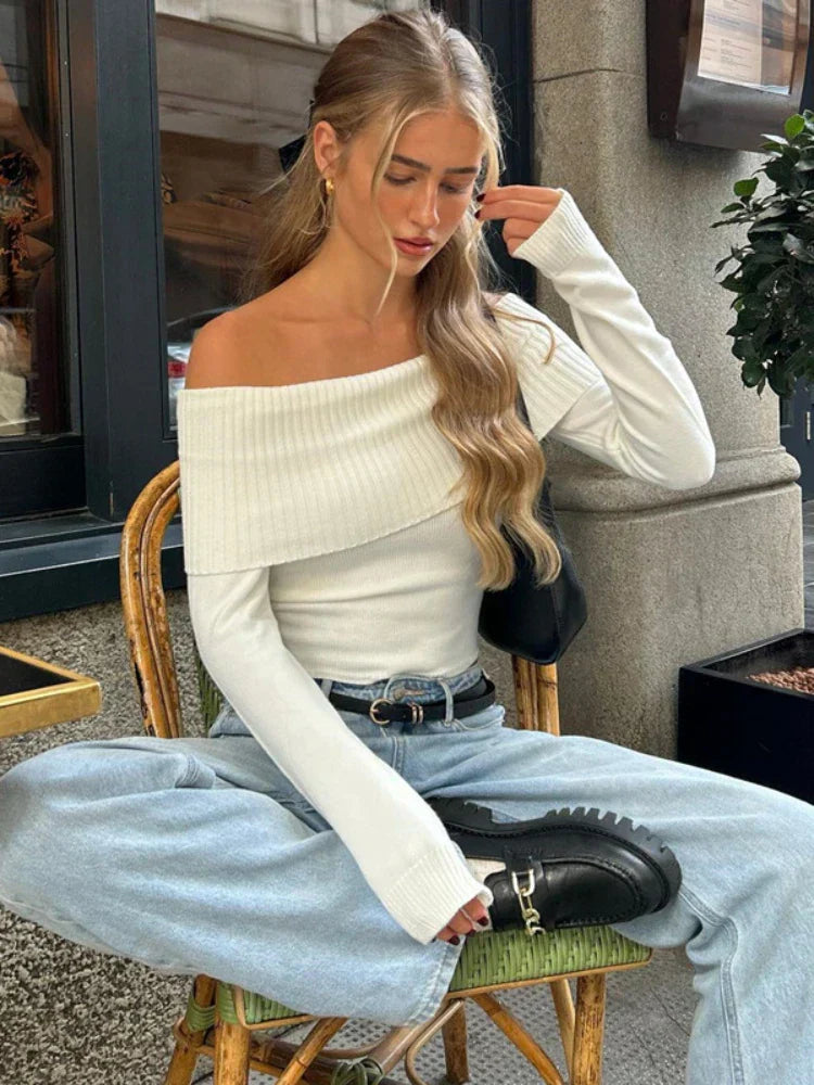 Starplez Knit Blouse