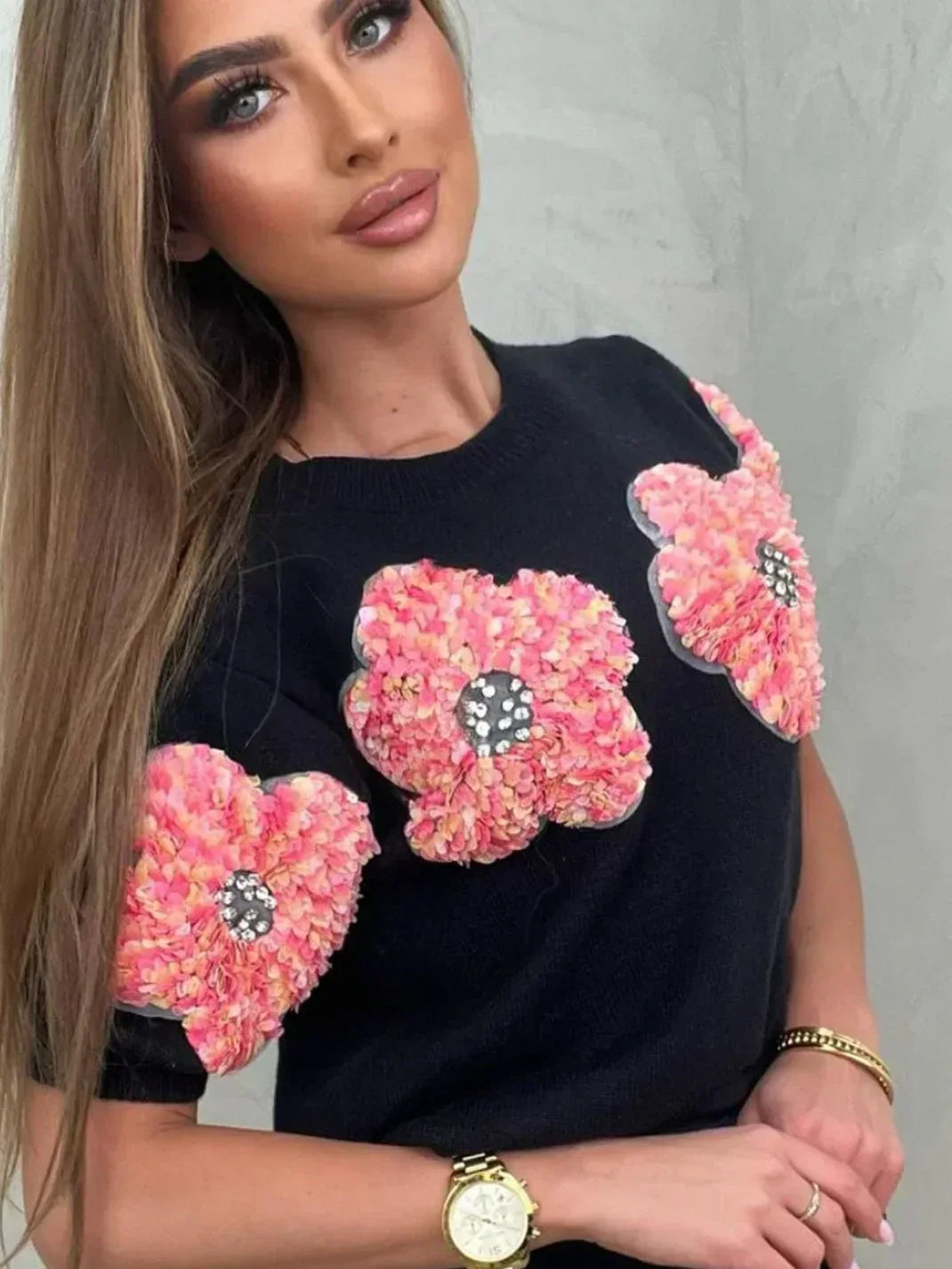 Quinby Knitted Blouse