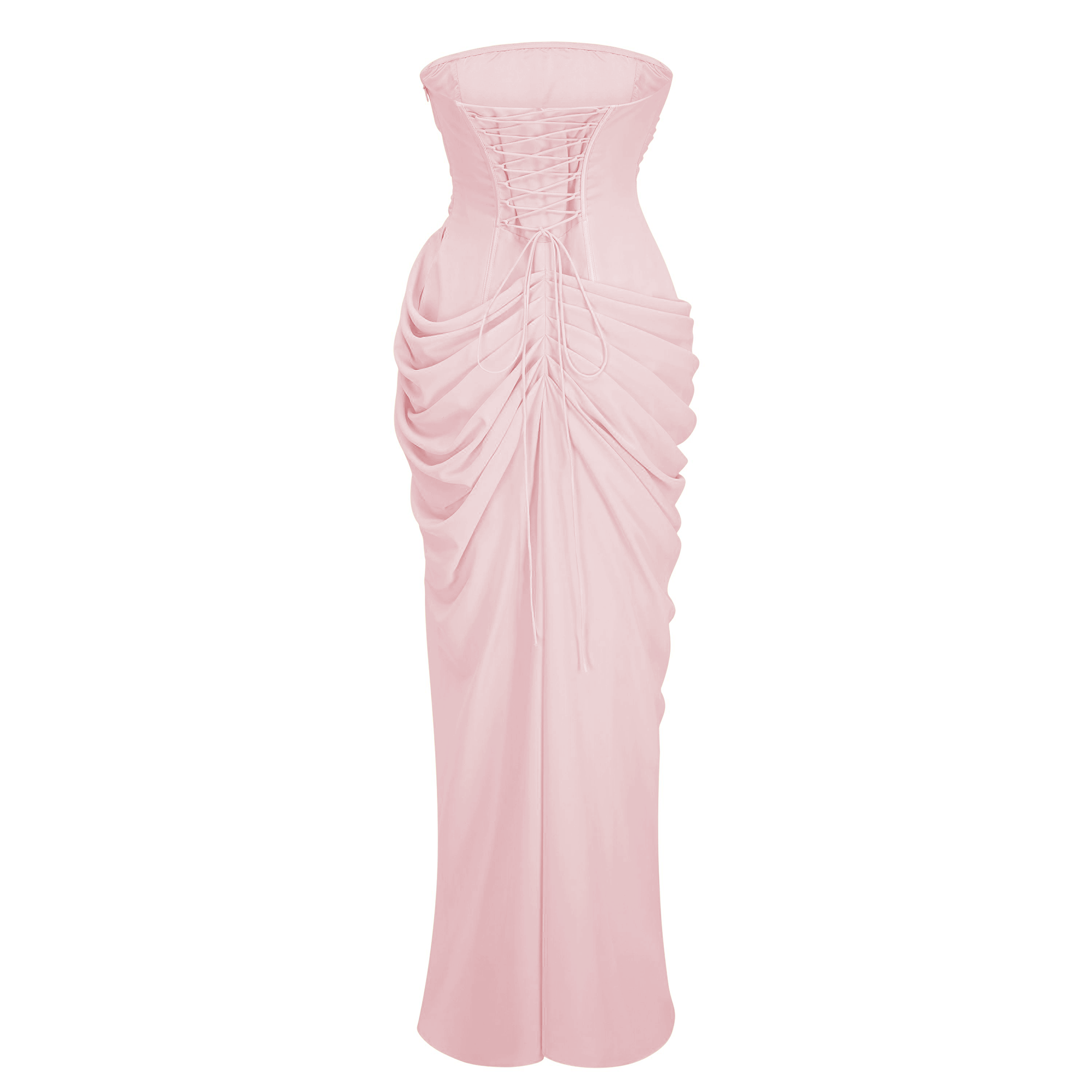 Cyra Maxi Elbise - Pembe