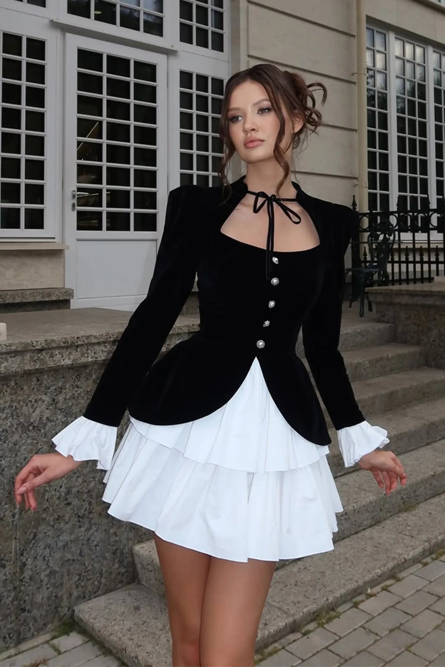 Amy Color Block Minikleid