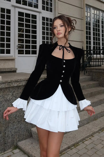 Amy Color Block Minikleid