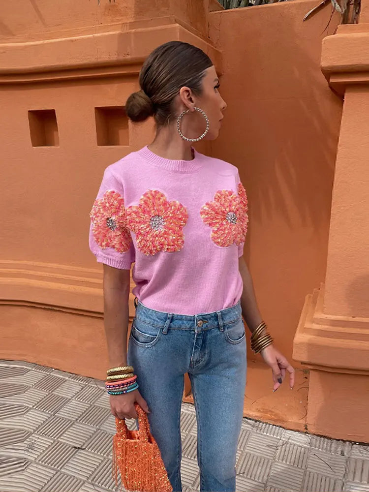 Quinby Knitted Blouse