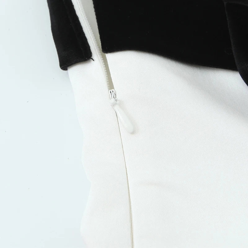 Trägerlose Bluse „Ophelia“ mit Rückendetail 