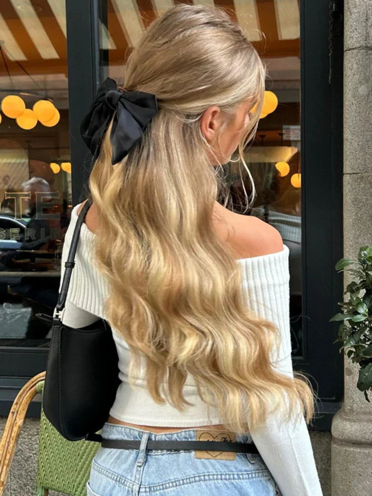 Starplez Knit Blouse