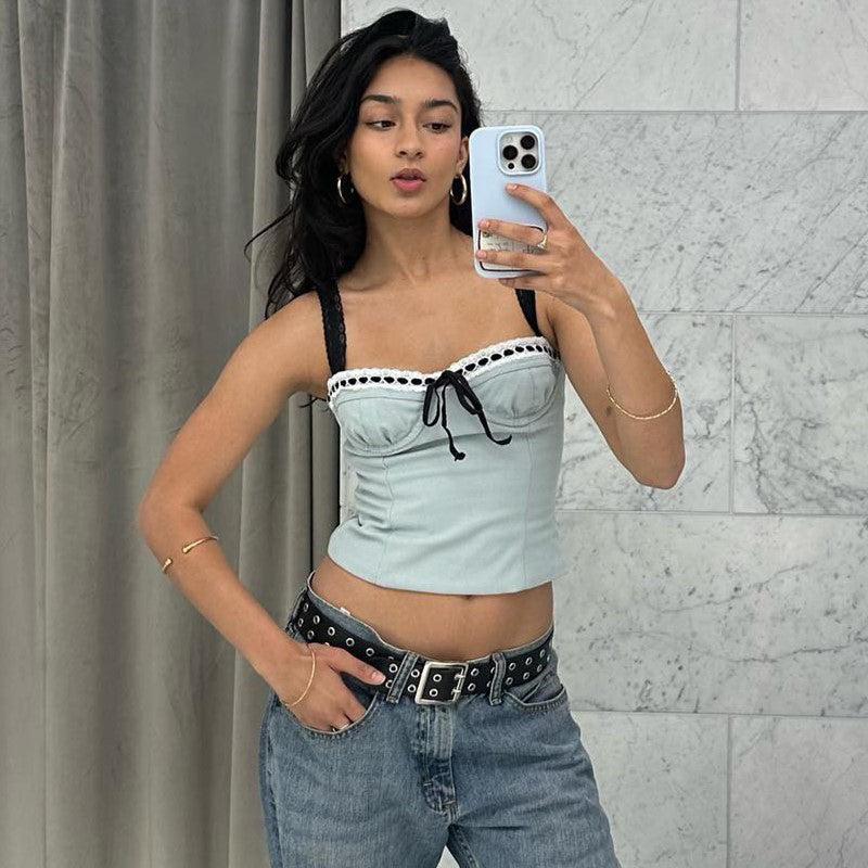 Eilies Vintage Crop Blouse
