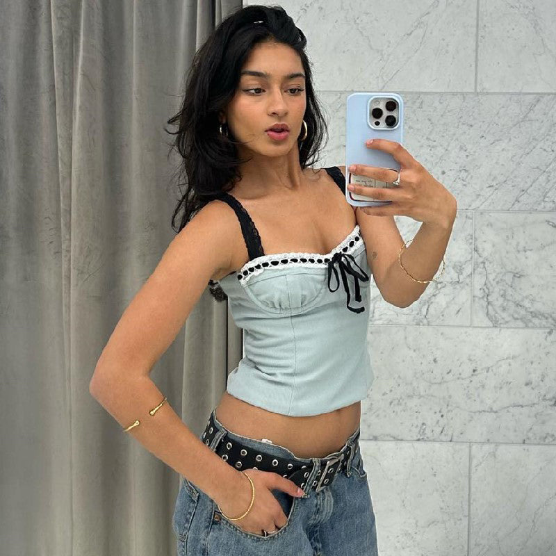 Eilies Vintage Crop Blouse