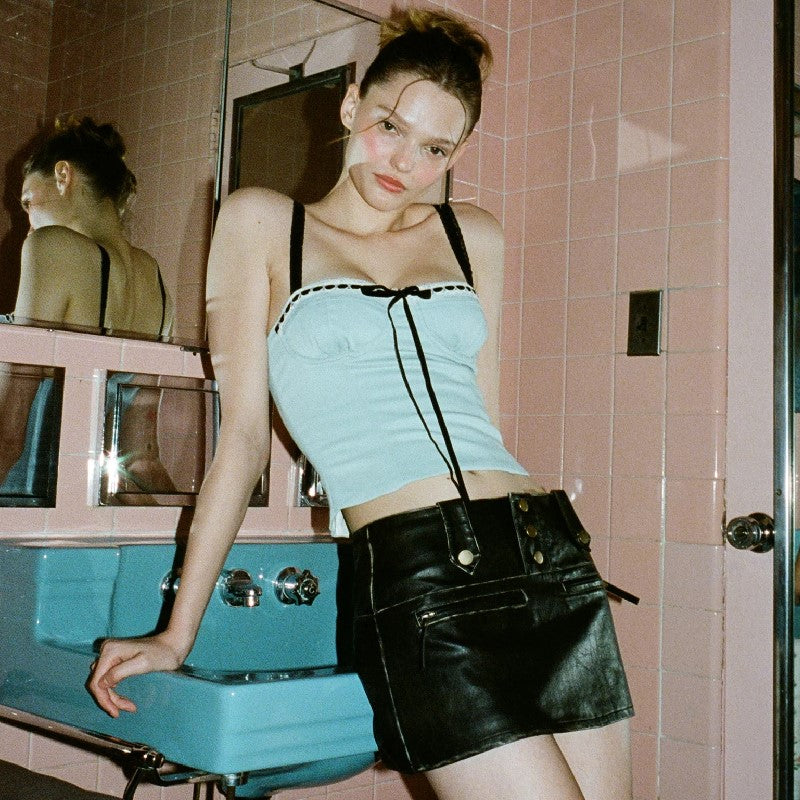 Eilies Vintage Crop Blouse