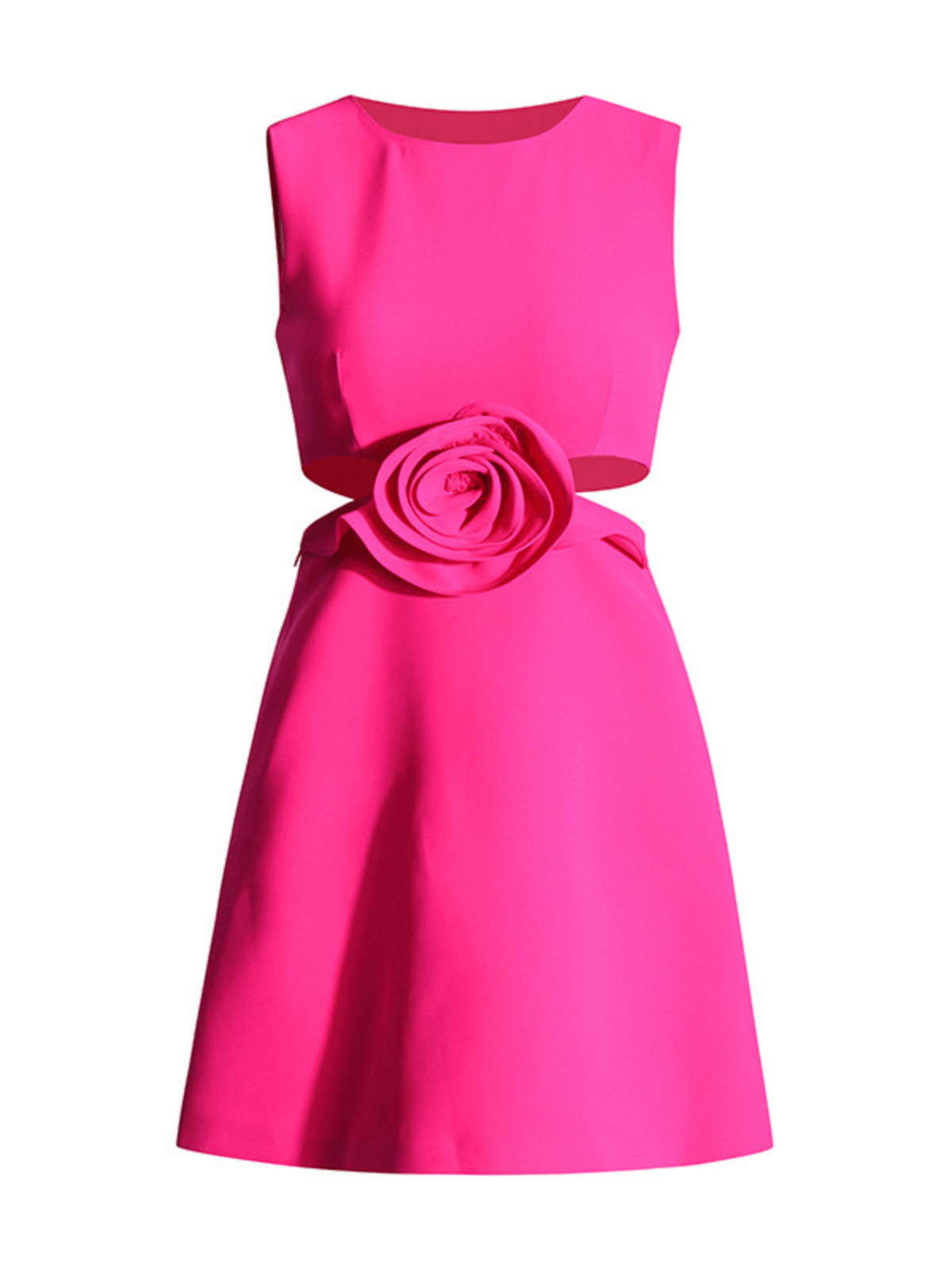Timeo Ärmelloses Minikleid mit Blumenmuster