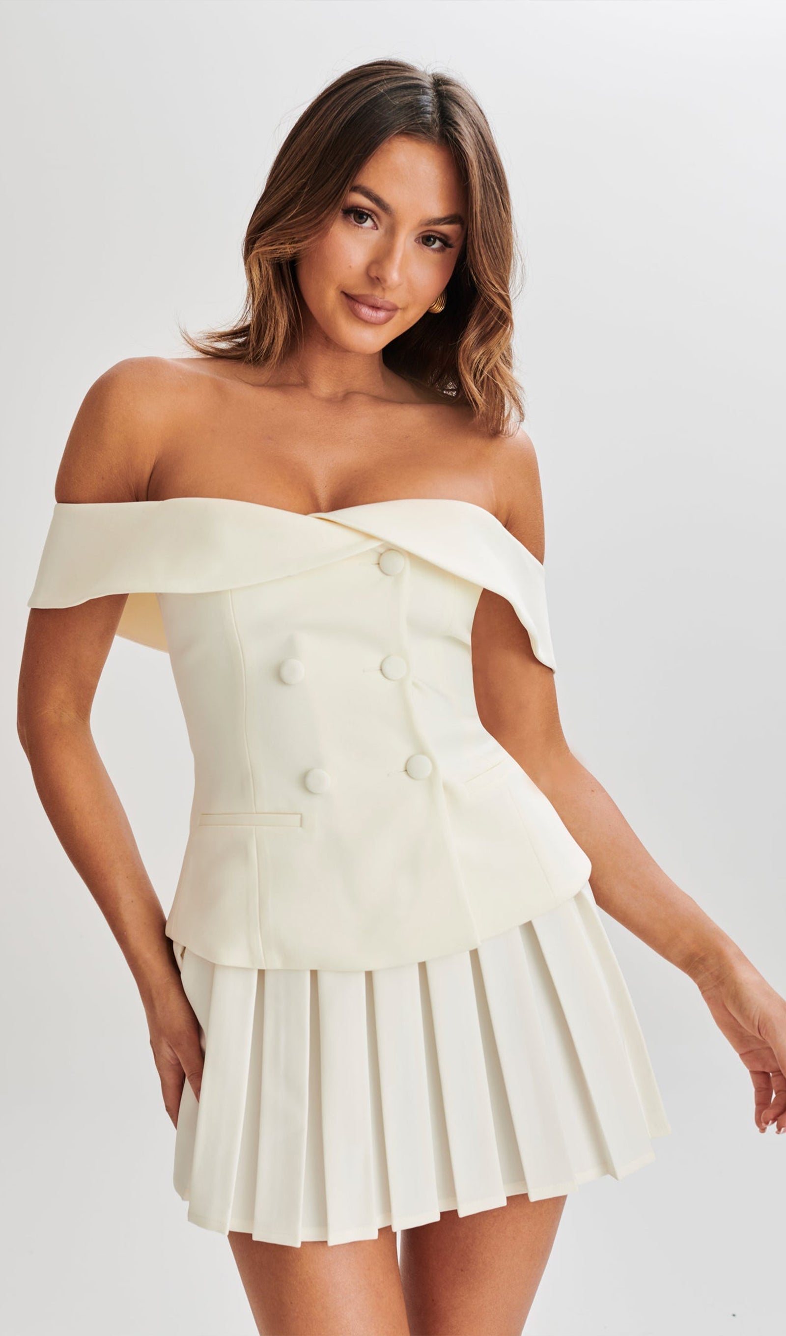 Minikleid Zweiteiler 