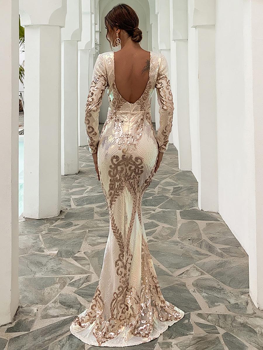 Paloma Meerjungfrauen-Maxikleid
