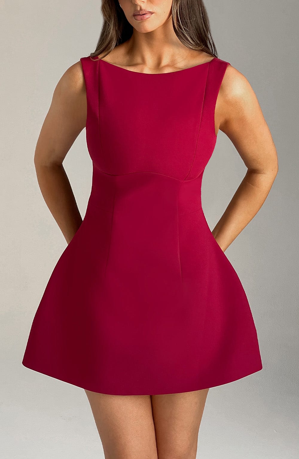 alana mini dress 100% Polyester Superdown Alana Mini Dress |